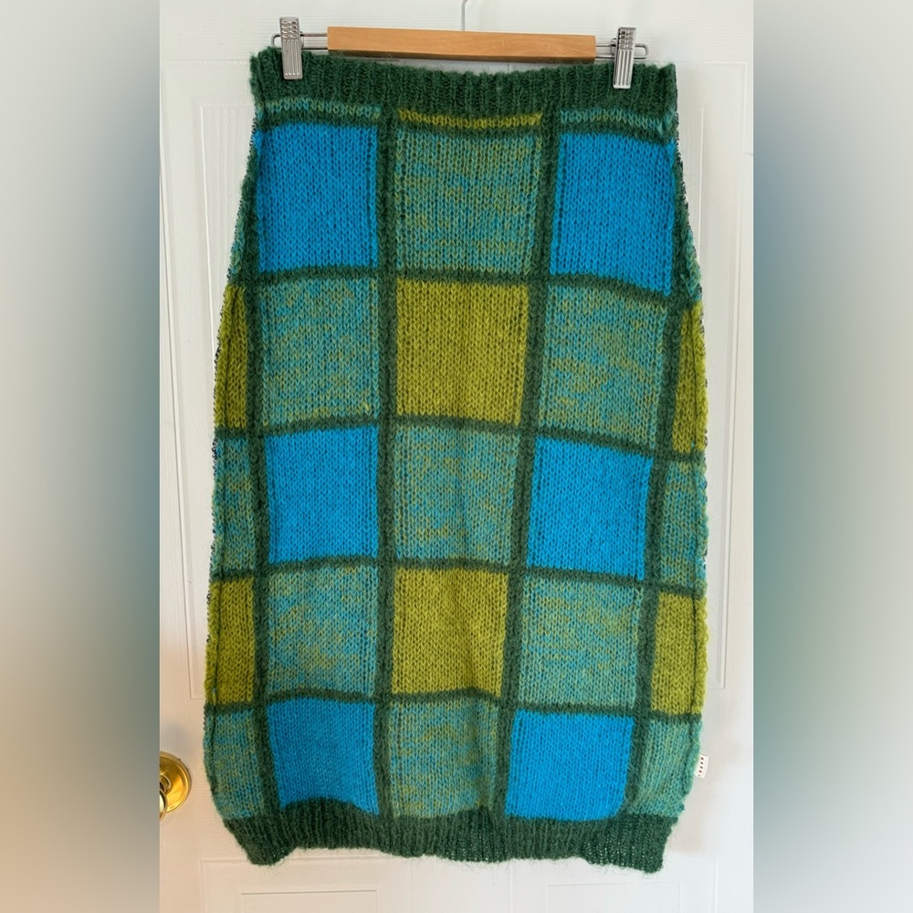 Marni Wool Multi Colour Skirt